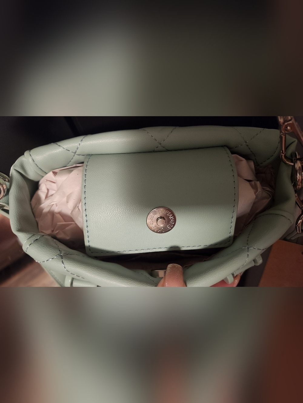 Steve Madden satchel cross body handbag - Picture 3 of 5